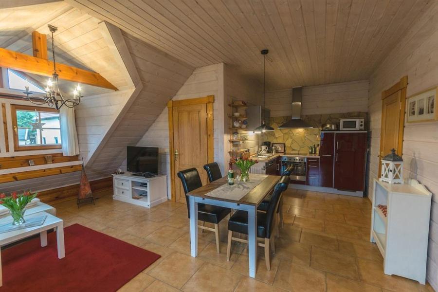 Ferienwohnung Im Blockhaus Rosenkranz Rathmannsdorf 外观 照片