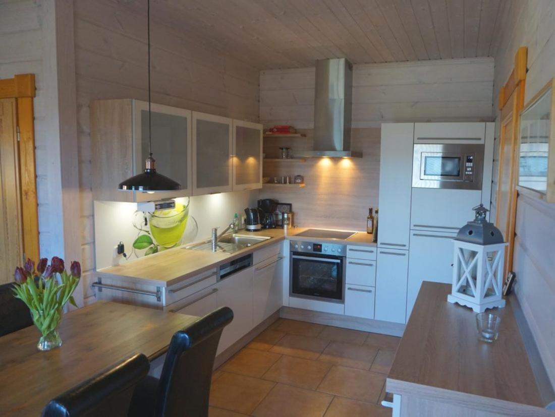 Ferienwohnung Im Blockhaus Rosenkranz Rathmannsdorf 外观 照片