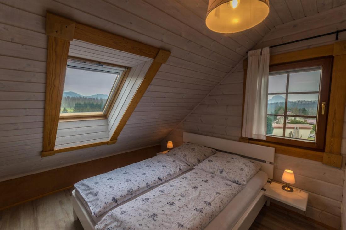 Ferienwohnung Im Blockhaus Rosenkranz Rathmannsdorf 外观 照片