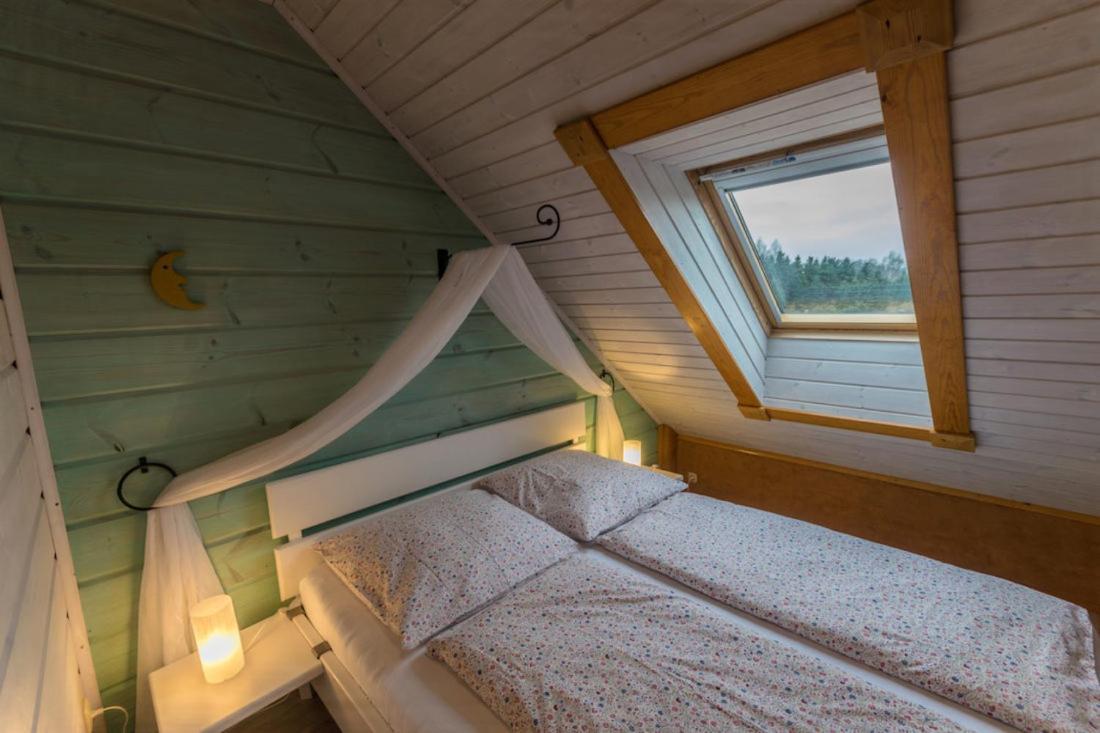 Ferienwohnung Im Blockhaus Rosenkranz Rathmannsdorf 外观 照片
