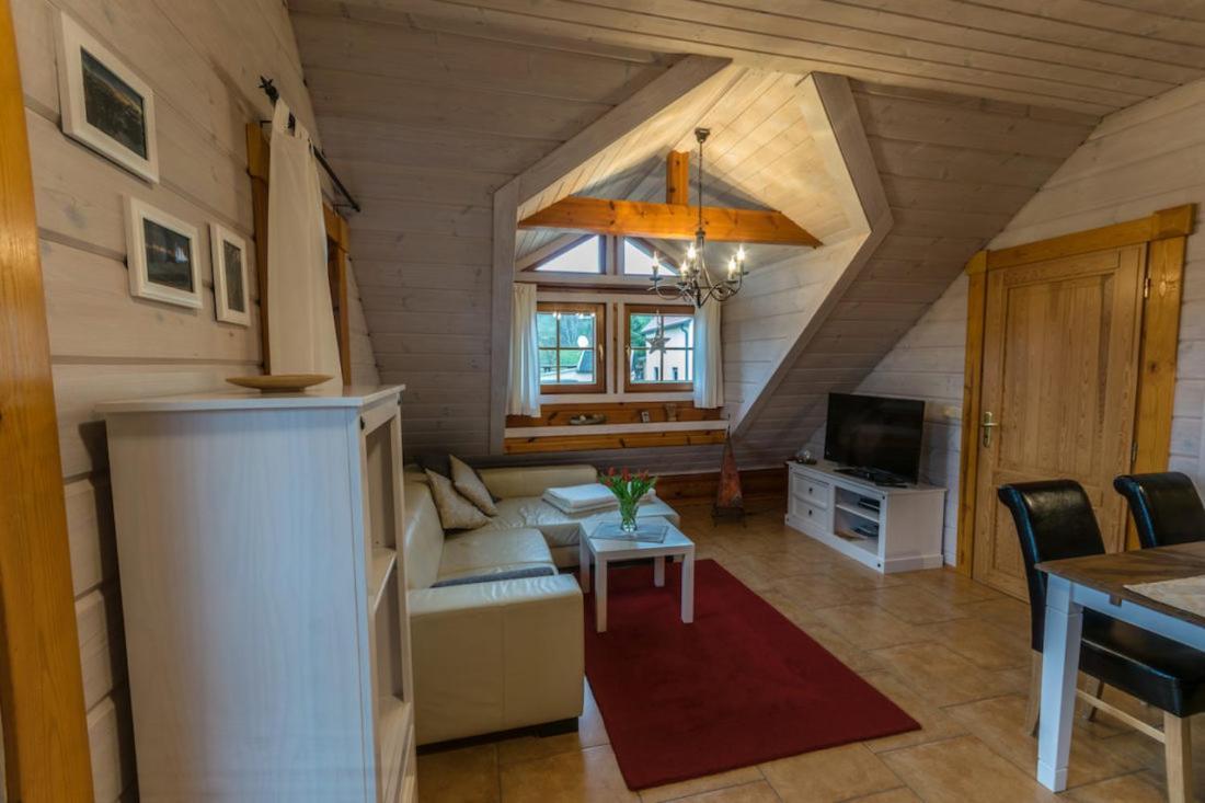 Ferienwohnung Im Blockhaus Rosenkranz Rathmannsdorf 外观 照片